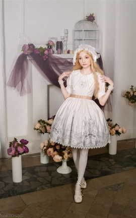 ˹coser RocksyLight White rose