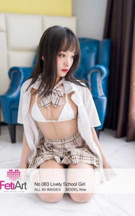ＯFetiArt NO.00063 Lively School Girl