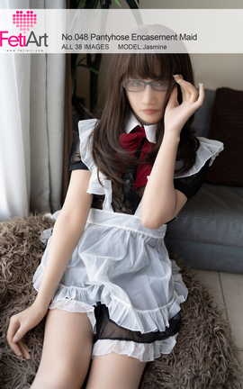 ＯFetiArt NO.00048 Pantyhose Encasement Maid MODEL