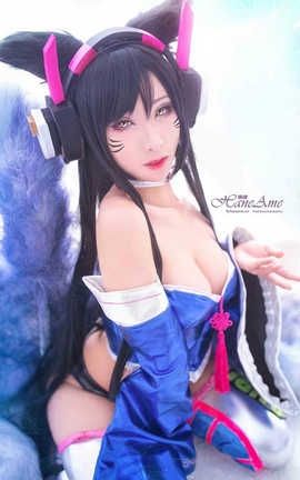 HaneAme겨-Ahri, the Nine-Tailed Fox2_˿